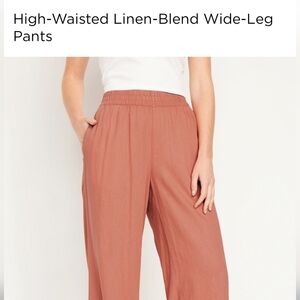 Linen blend pants XXL